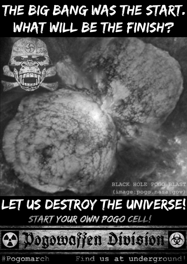 Pogowaffen Division - The big bang was the start - What will be the finish - Let us destroy the universe - Pogomarch - APPD